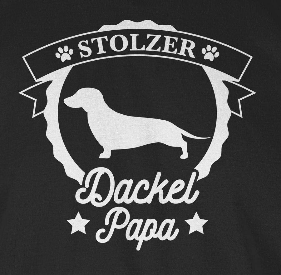 Shirtracer Stolzer Dackel Papa Shirts & Mehr Shirtracer