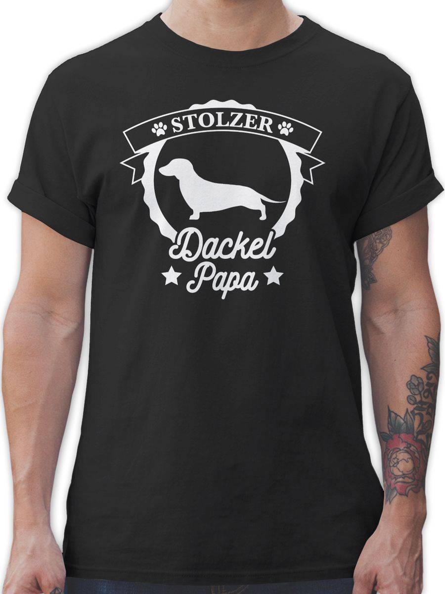 Shirtracer Stolzer Dackel Papa Shirts & Mehr Shirtracer