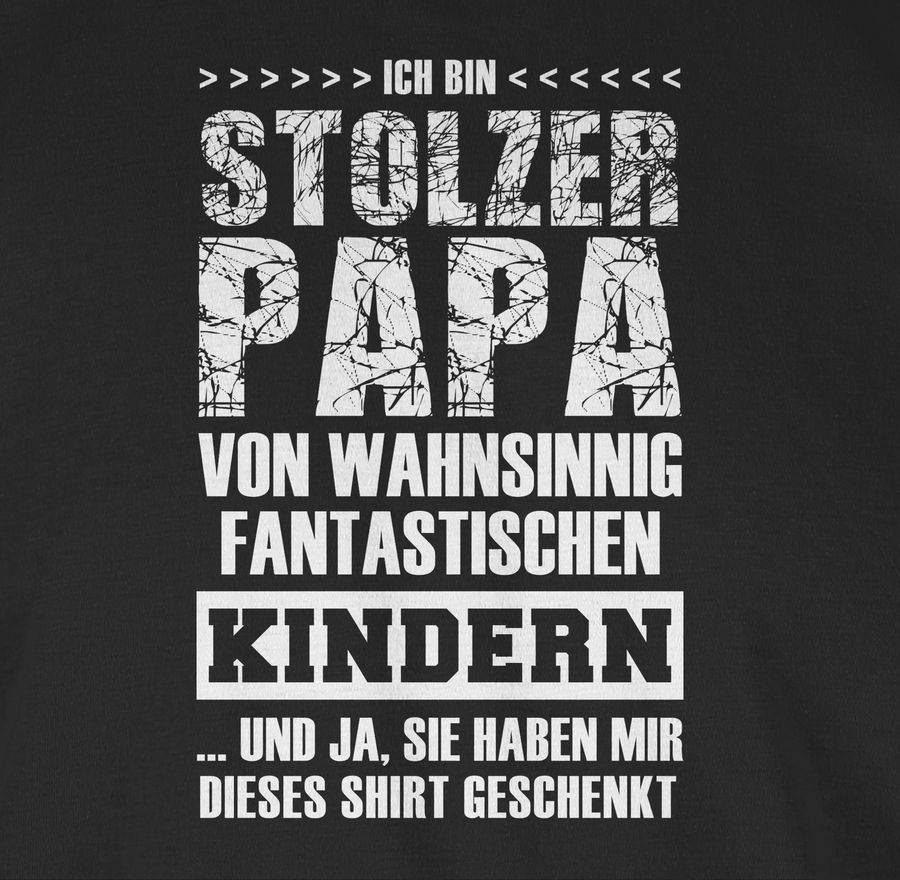 Shirtracer Stolzer Papa Fantastische Kinder: T-Shirt Gym Bag Shirtracer