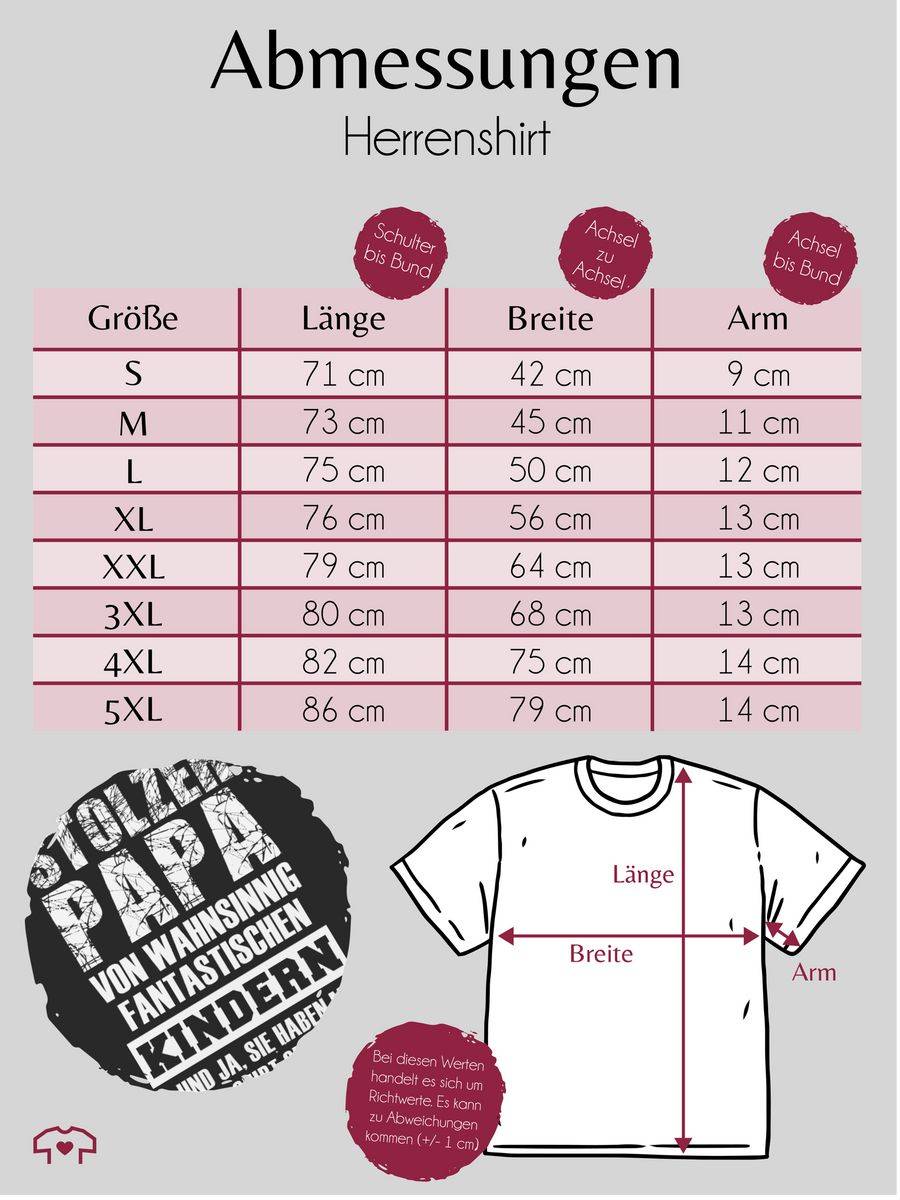 Shirtracer Stolzer Papa Fantastische Kinder: T-Shirt Gym Bag Shirtracer