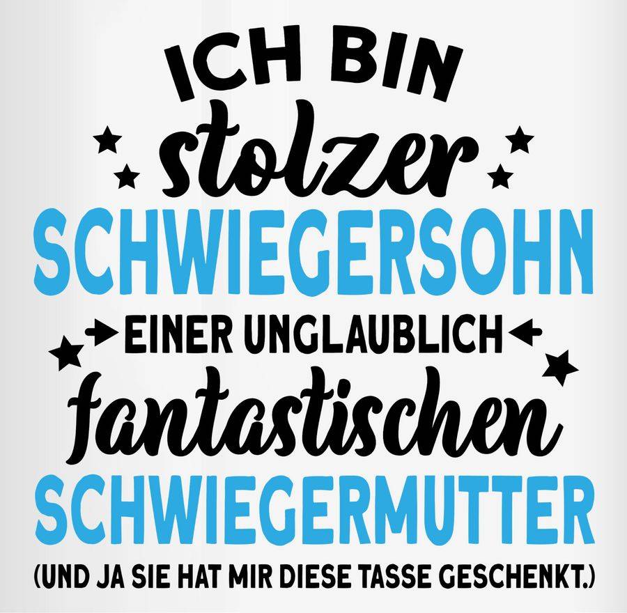 Shirtracer Stolzer Schwiegersohn Einer Schwiegermutter: T-Shirt Gym Bag Shirtracer