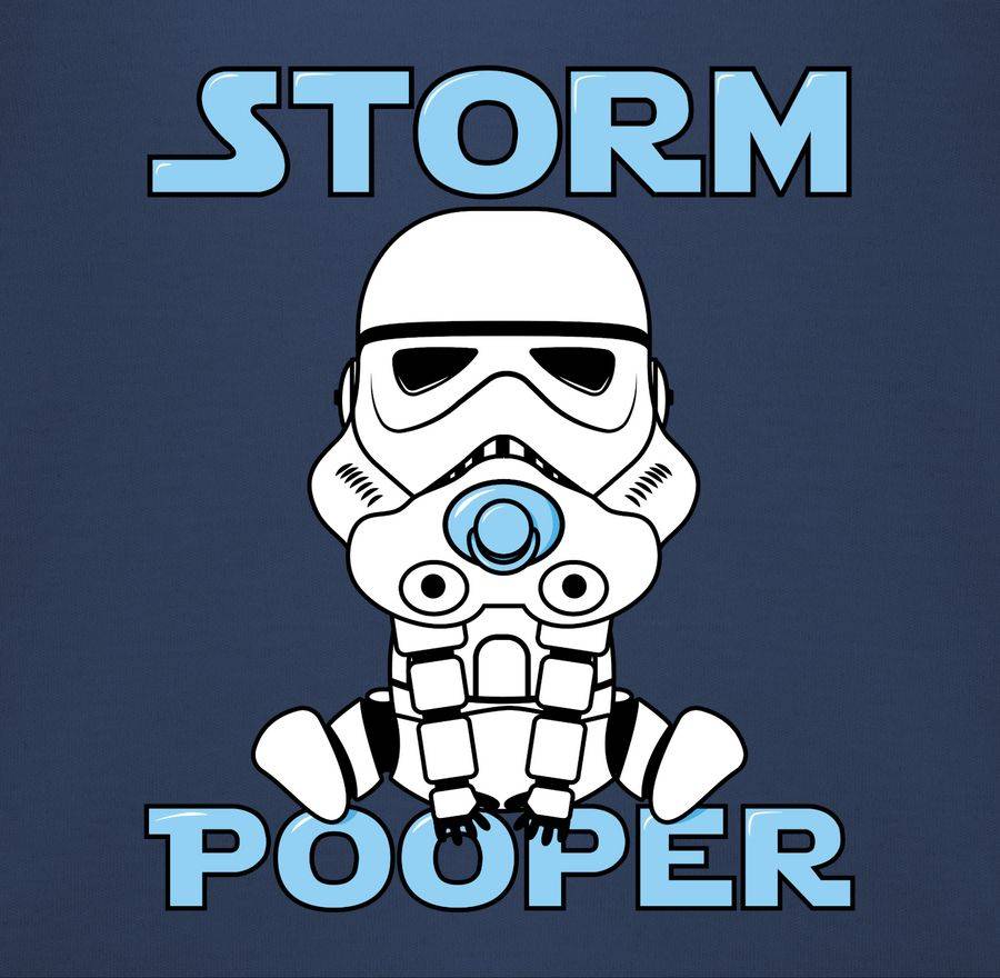 Shirtracer Storm Pooper Stormpooper: Tshirt Rucksack Shirtracer