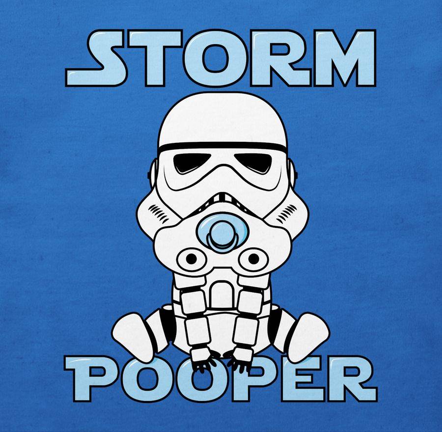 Shirtracer Storm Pooper Stormpooper: Tshirt Rucksack Shirtracer