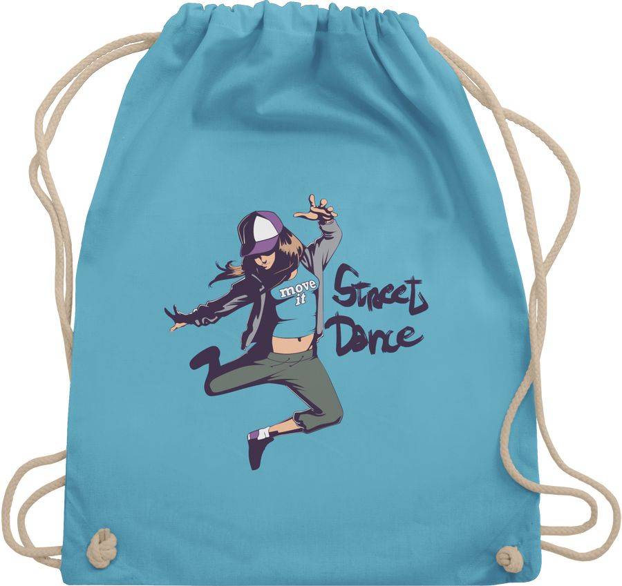 Shirtracer Street Dance Girl: Tshirt Rucksack Shirtracer