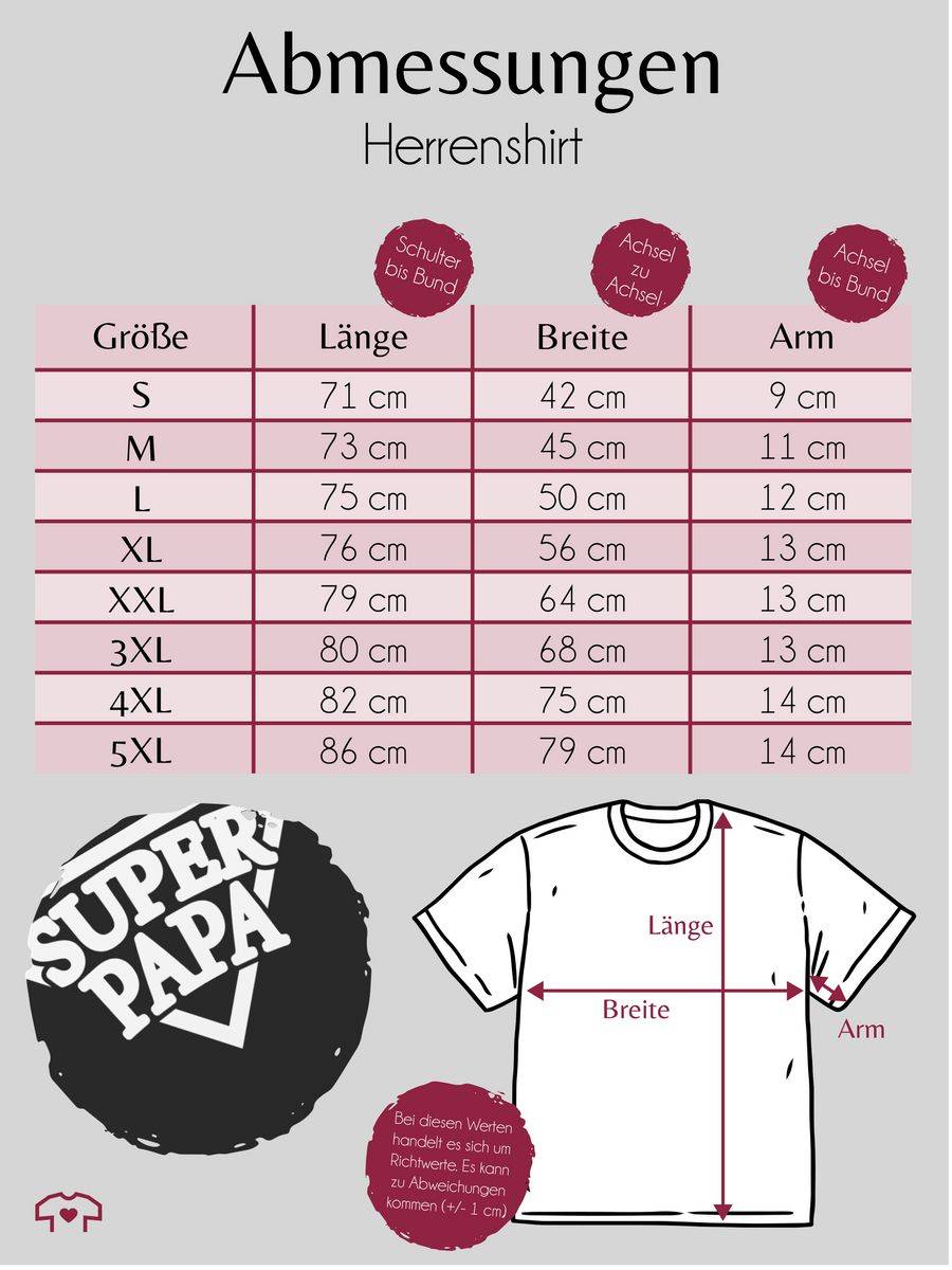 Shirtracer Super Papa - Superheld Shirts & Mehr Shirtracer