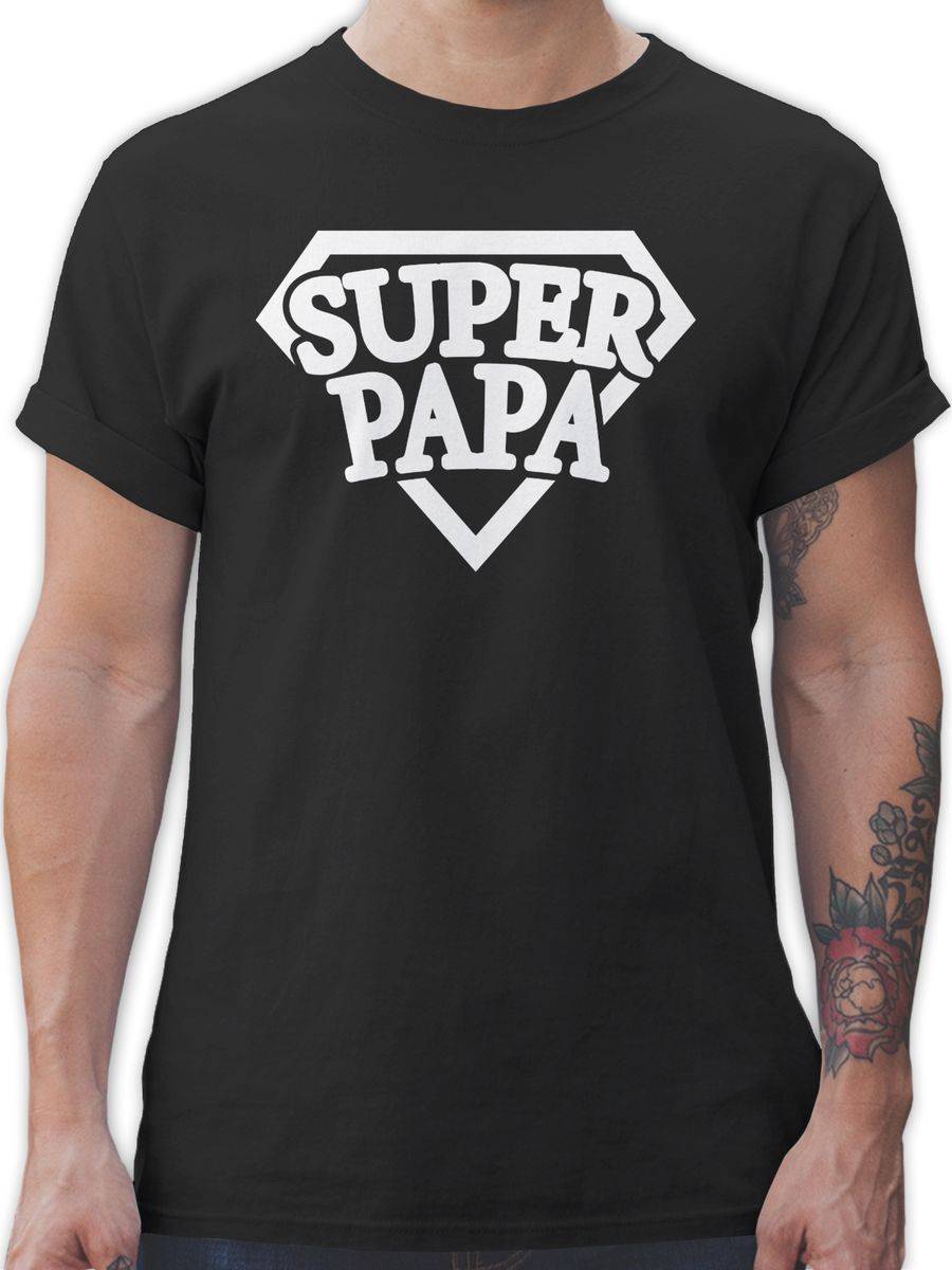 Shirtracer Super Papa - Superheld Shirts & Mehr Shirtracer