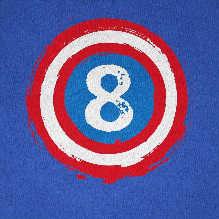 Shirtracer Superhelden Schild Acht Shirts & Mehr Shirtracer