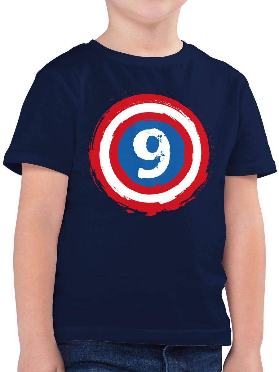 Shirtracer Superhelden Schild Neun Shirts & Mehr Shirtracer
