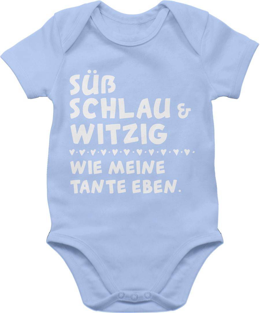 Shirtracer Süß schlau und witzig - wie meine Tante eben - Weiß Shirts & Mehr Shirtracer