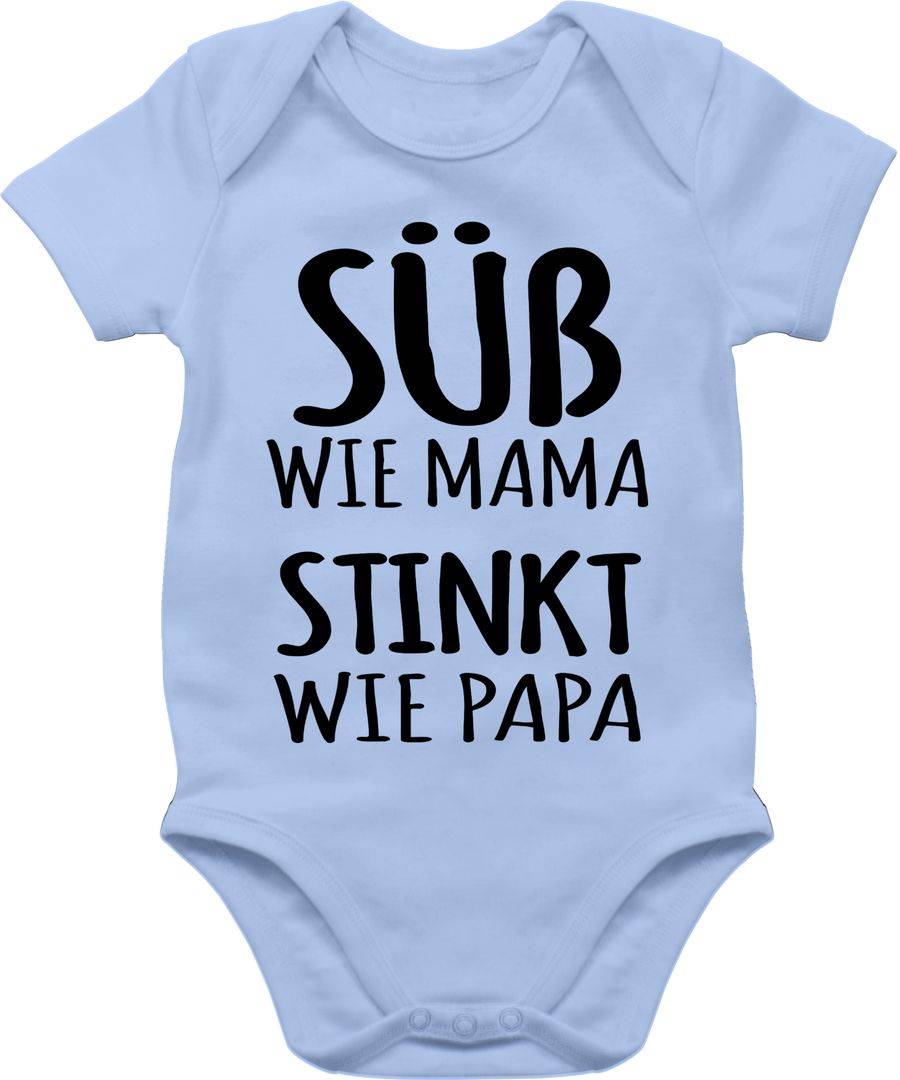 Shirtracer Süß wie Mama - schwarz Shirts & Mehr Shirtracer