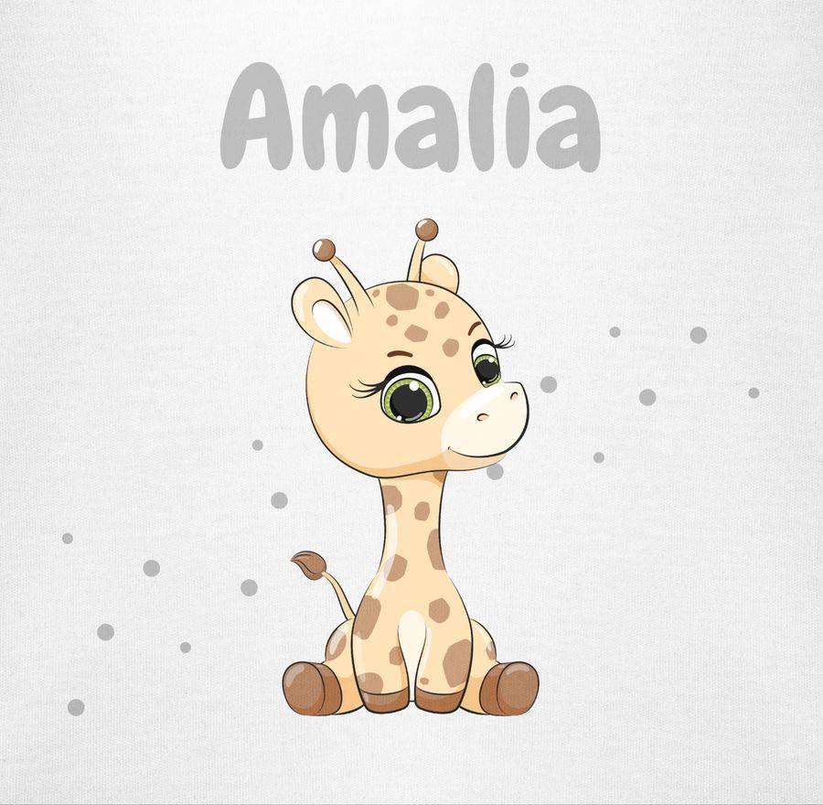 Shirtracer Süße Giraffe Giraffen Giraffenbulle Giraffenmotiv Shirts & Mehr Shirtracer
