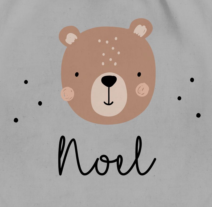 Shirtracer Süßer Bär Bären Bärenmotiv Bear: Tshirt Turnbeutel Shirtracer