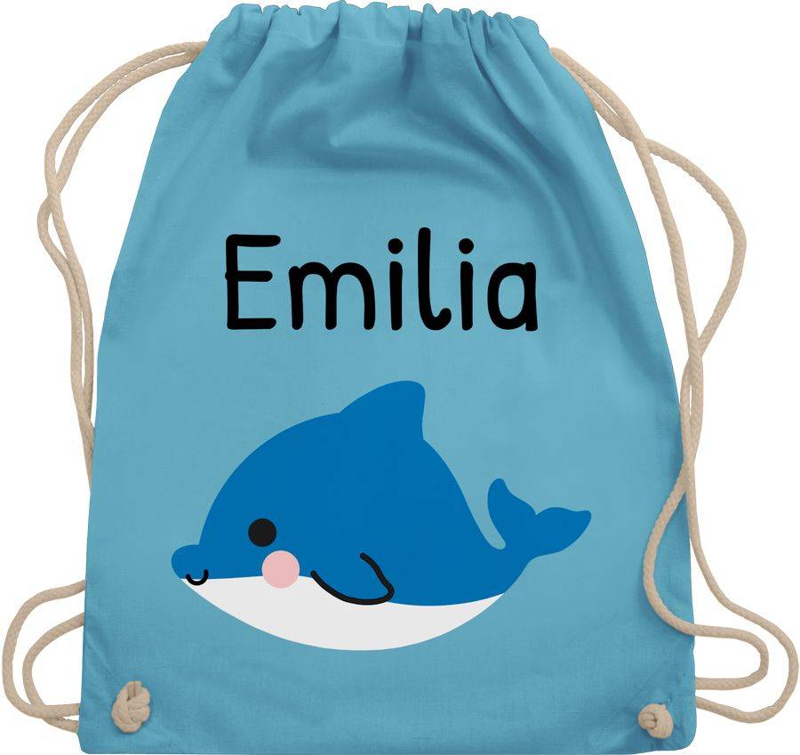 Shirtracer Süßer Delfin: T-Shirt Rucksack Shirtracer