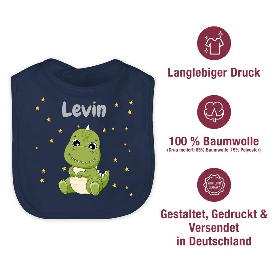 Shirtracer Süßer Dino Dinosaurier Dinosaurus Dinomotiv: Tshirt Turnbeutel Shirtracer