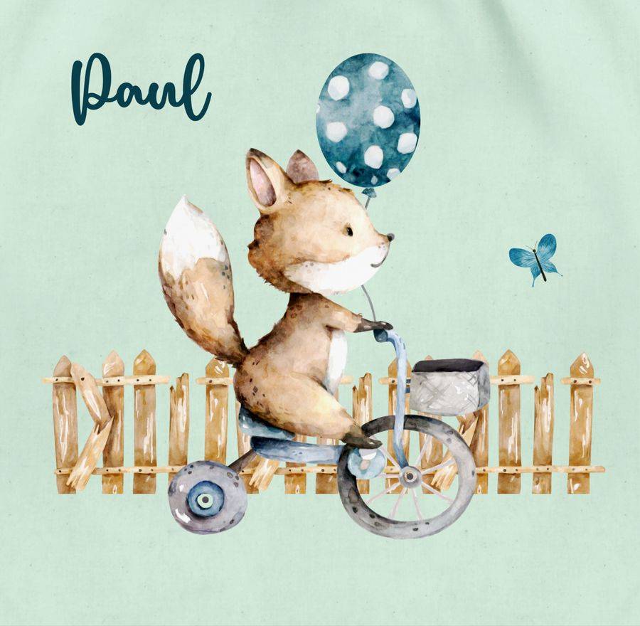 Shirtracer Süßer Fuchs Kinder: Tshirt Rucksack Shirtracer