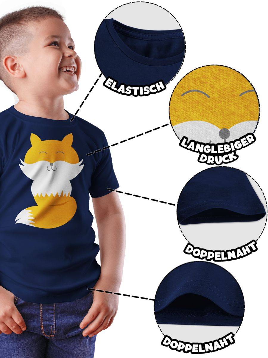 Shirtracer Süßer Fuchs: Tshirt Turnbeutel Shirtracer