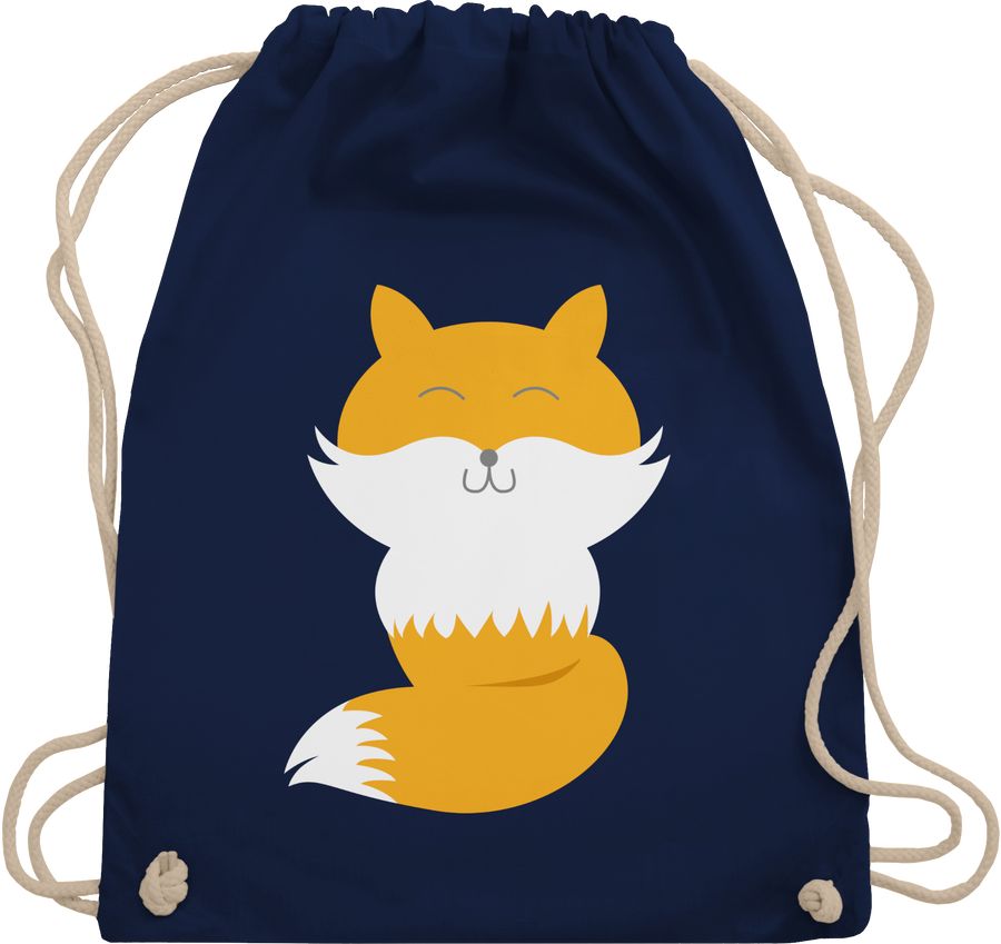 Shirtracer Süßer Fuchs: Tshirt Turnbeutel Shirtracer