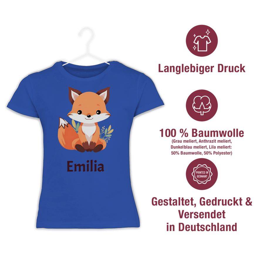Shirtracer Süßer Fuchs Wildtiere Raubtier Shirts & Mehr Shirtracer