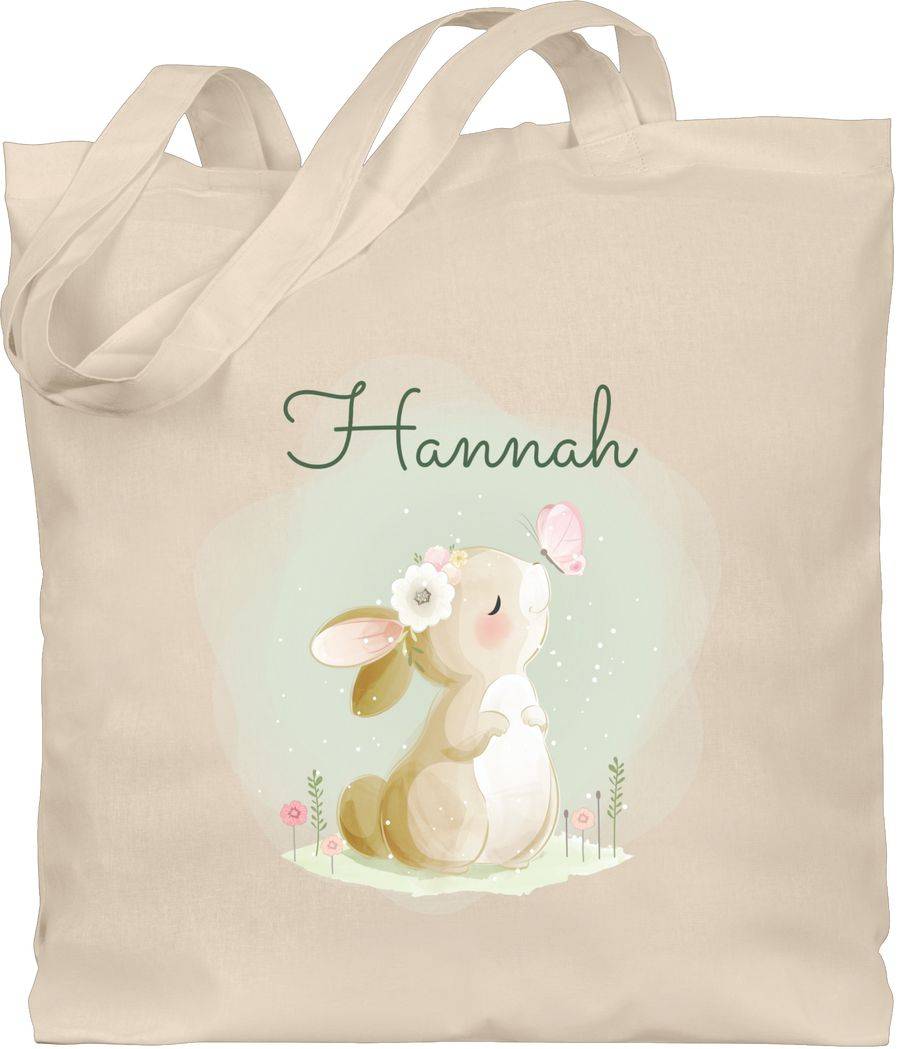 Shirtracer Süßer Hase Bunny Rabbit Hasen Kaninchen: Tshirt Rucksack Shirtracer