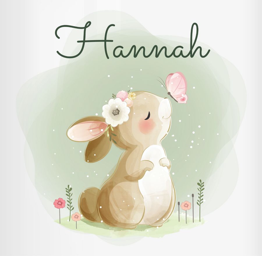 Shirtracer Süßer Hase Bunny Rabbit Hasen Kaninchen: Tshirt Rucksack Shirtracer