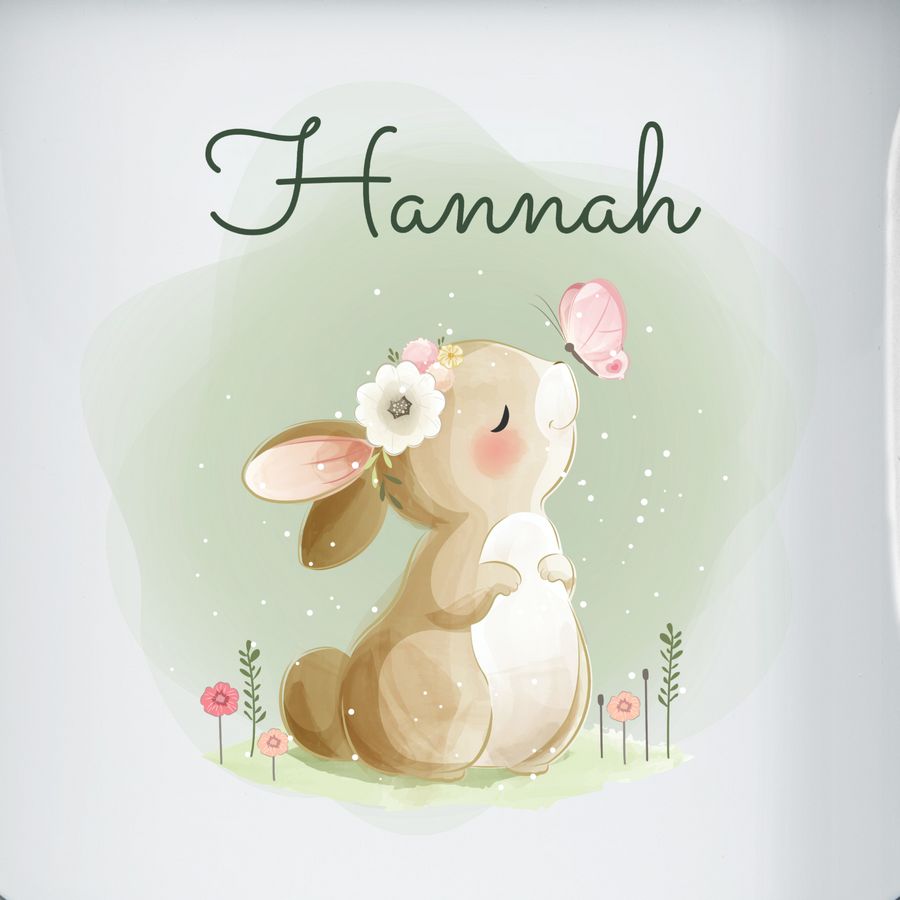 Shirtracer Süßer Hase Bunny Rabbit Hasen Kaninchen: Tshirt Rucksack Shirtracer