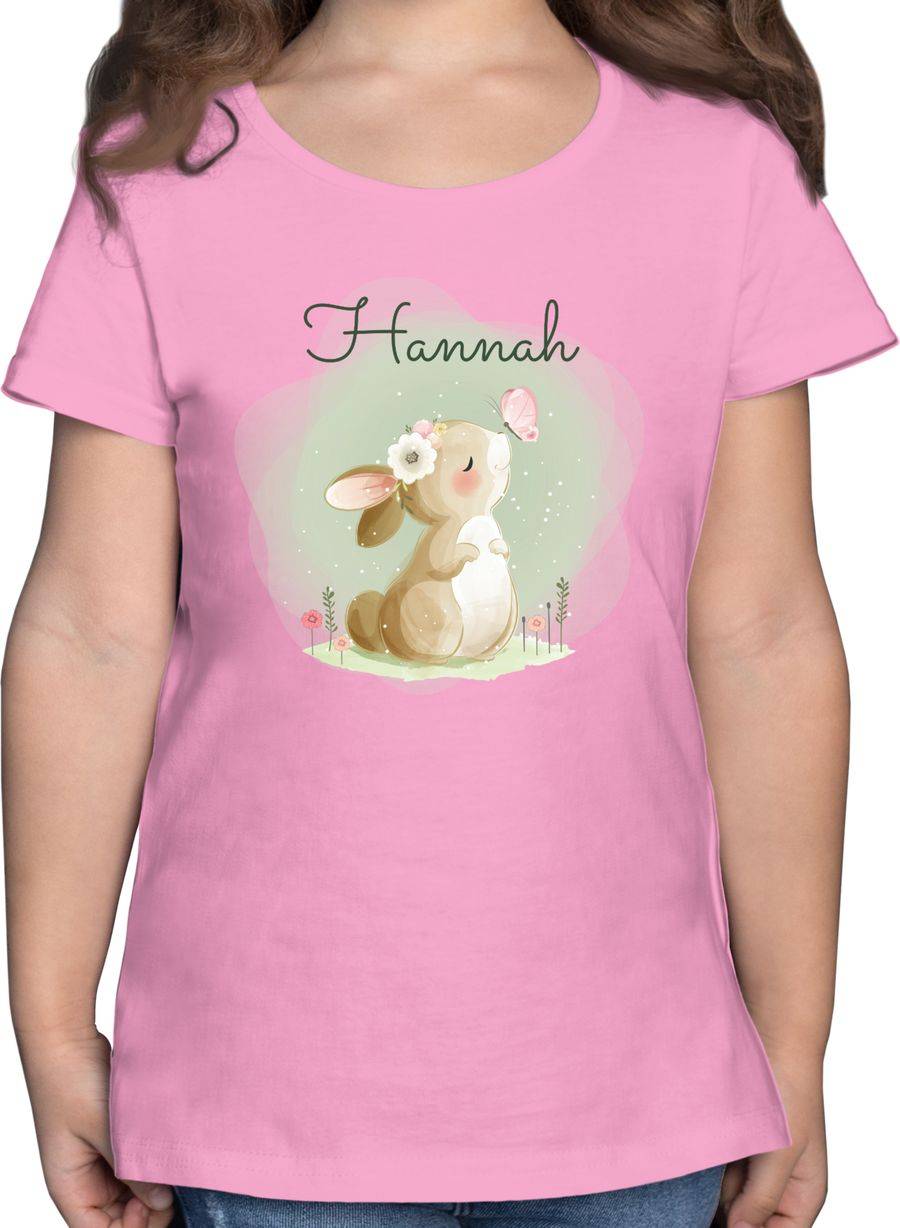 Shirtracer Süßer Hase Bunny Rabbit Hasen Kaninchen: Tshirt Rucksack Shirtracer