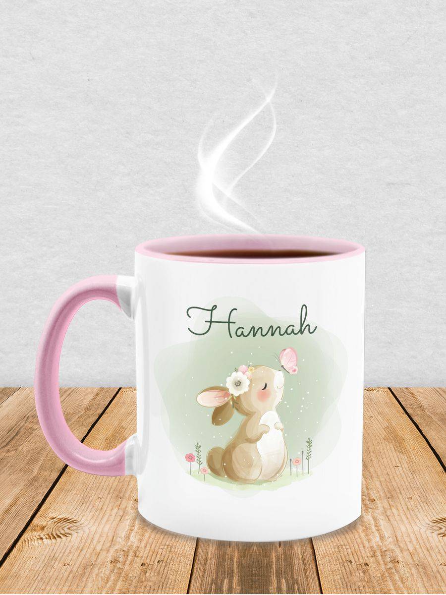 Shirtracer Süßer Hase Bunny Rabbit Hasen Kaninchen: Tshirt Rucksack Shirtracer