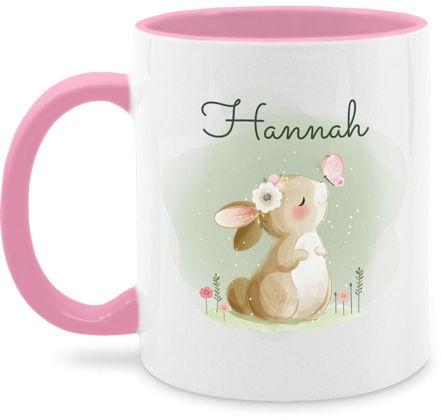 Shirtracer Süßer Hase Bunny Rabbit Hasen Kaninchen: Tshirt Rucksack Shirtracer