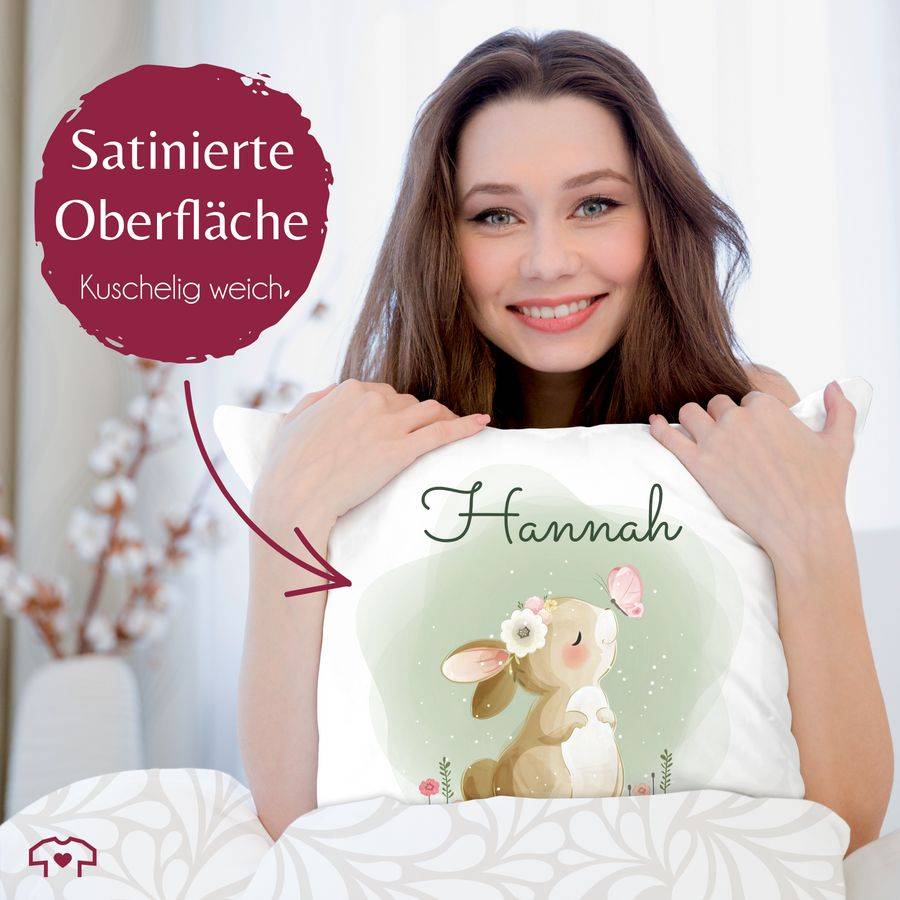 Shirtracer Süßer Hase Bunny Rabbit Hasen Kaninchen: Tshirt Rucksack Shirtracer