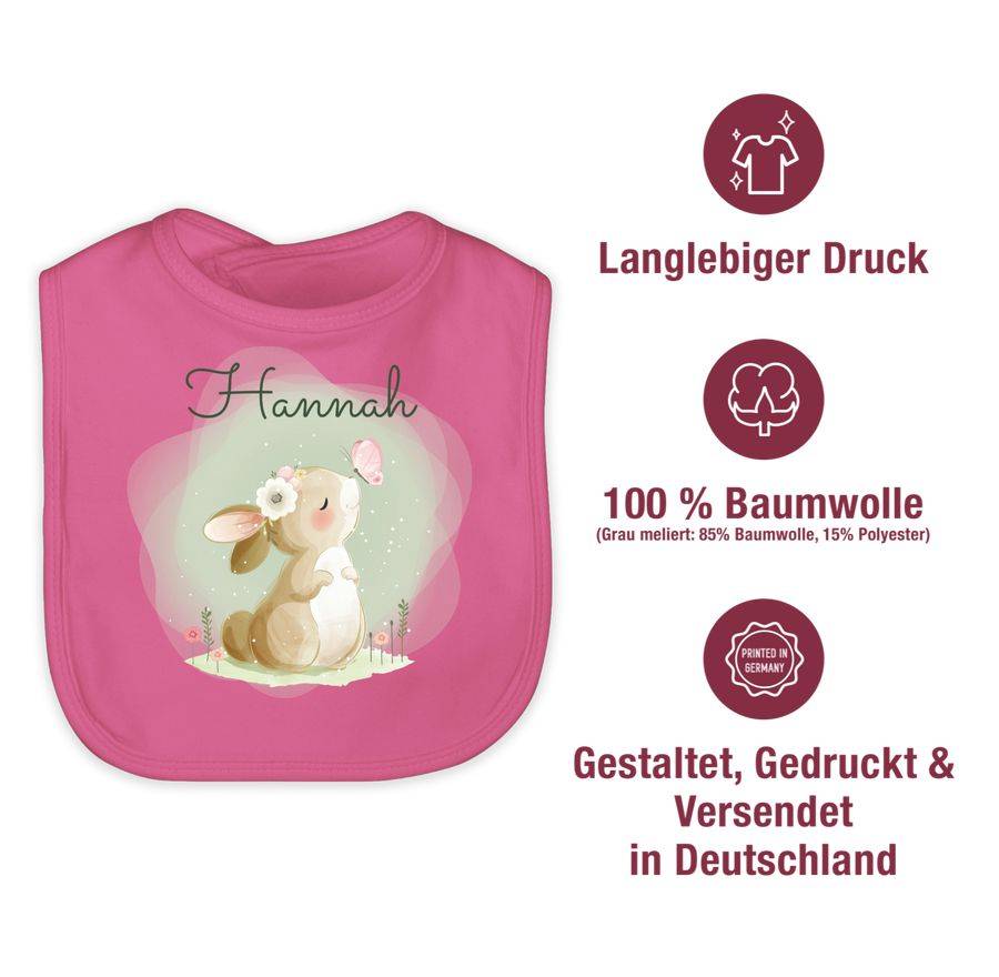 Shirtracer Süßer Hase Bunny Rabbit Hasen Kaninchen: Tshirt Rucksack Shirtracer