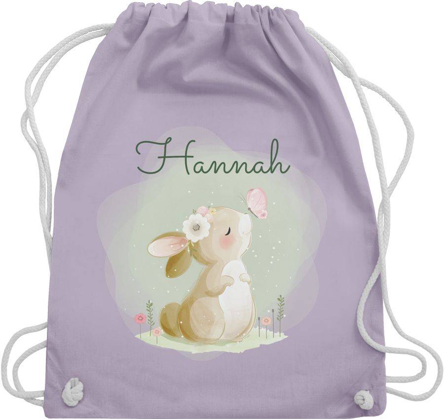 Shirtracer Süßer Hase Bunny Rabbit Hasen Kaninchen: Tshirt Rucksack Shirtracer