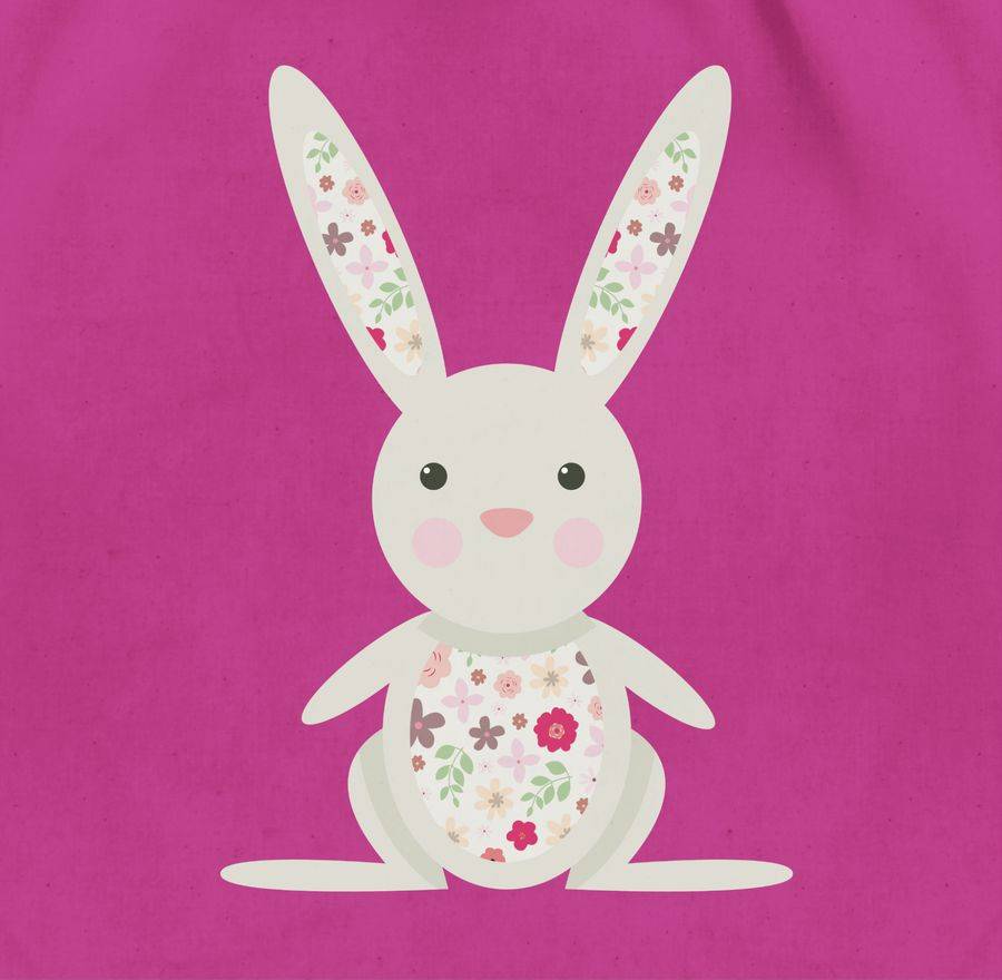 Shirtracer Süßer Hase Frühlingstiere: T-Shirt Gym Bag Shirtracer