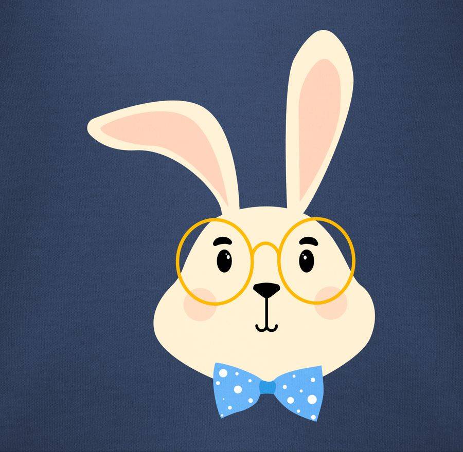 Shirtracer Süßer Hase Mit Brille Und Fliege: T-Shirt Gym Bag Shirtracer
