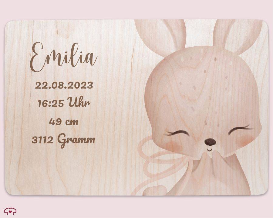 Shirtracer Süßer Hase Niedliches Waldtier Mit Name Shirts & Mehr Shirtracer