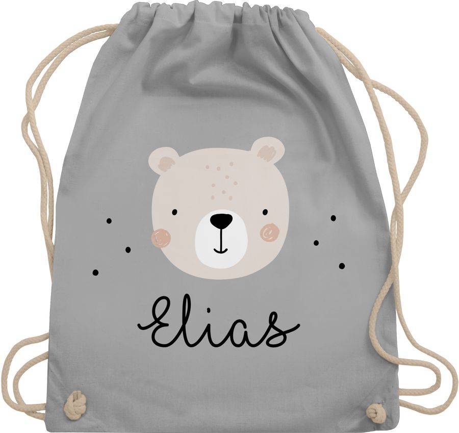 Shirtracer Süßer Heller Bär Bärenmotiv Bären Bear: Tshirt Rucksack Shirtracer