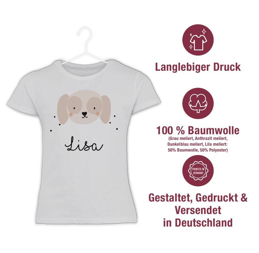 Shirtracer Süßer Hund Hündin Hunde Hundemotiv Shirts & Mehr Shirtracer