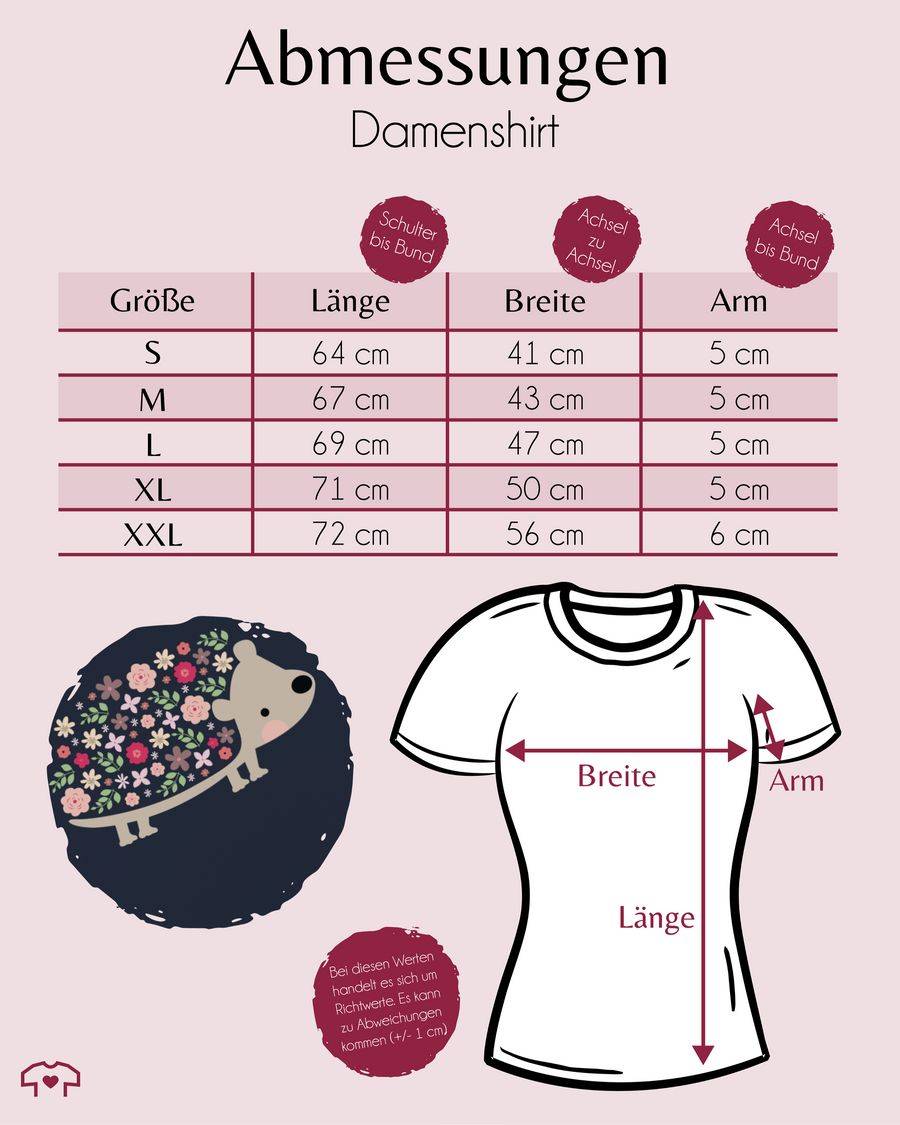 Shirtracer Süßer Igel Frühlingstiere Mit Blumen: T-Shirt Gym Bag Shirtracer
