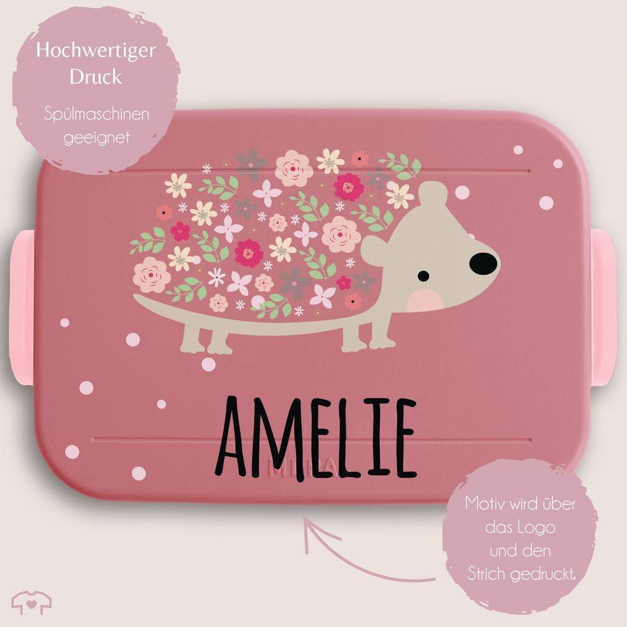 Shirtracer Süßer Igel Stacheltier: T-Shirt Turnbeutel Shirtracer