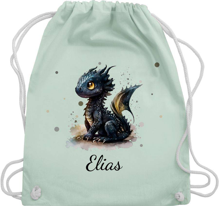 Shirtracer Süßer Kleiner Drache mit Namen Nachtdrache Dragon Drachen Drachenzähmen: T-Shirt Shirtracer