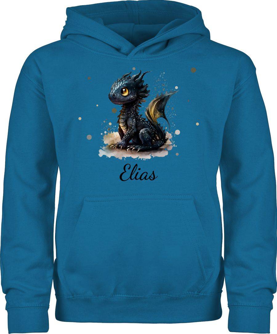 Shirtracer Süßer Kleiner Drache mit Namen Nachtdrache Dragon Drachen Drachenzähmen: T-Shirt Shirtracer