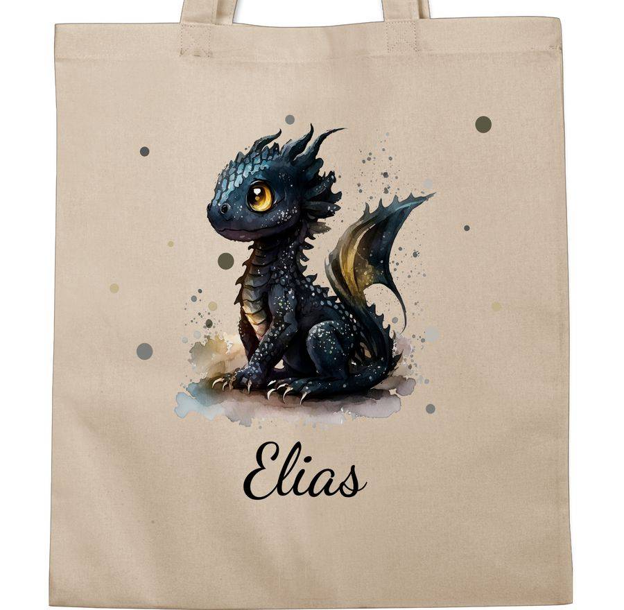 Shirtracer Süßer Kleiner Drache Mit Namen Nachtdrache Dragon Drachen Drachenzähmen: T-Shirt Shirtracer