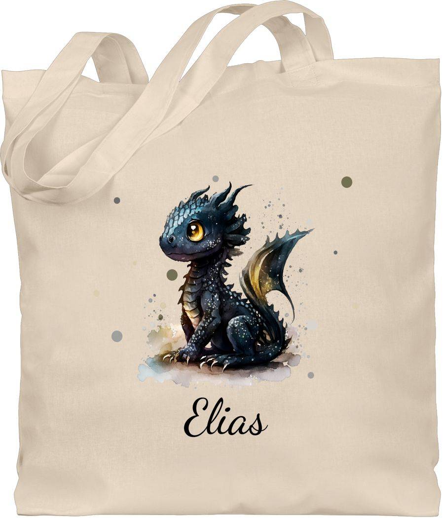 Shirtracer Süßer Kleiner Drache mit Namen Nachtdrache Dragon Drachen Drachenzähmen: T-Shirt Shirtracer