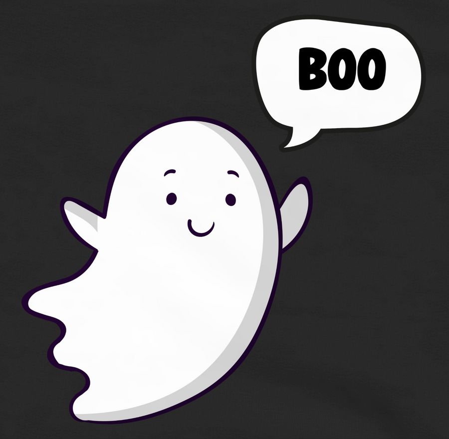 Shirtracer Süßer Kleiner Geist Geister Gespenst Ghost: Tshirt Rucksack Shirtracer
