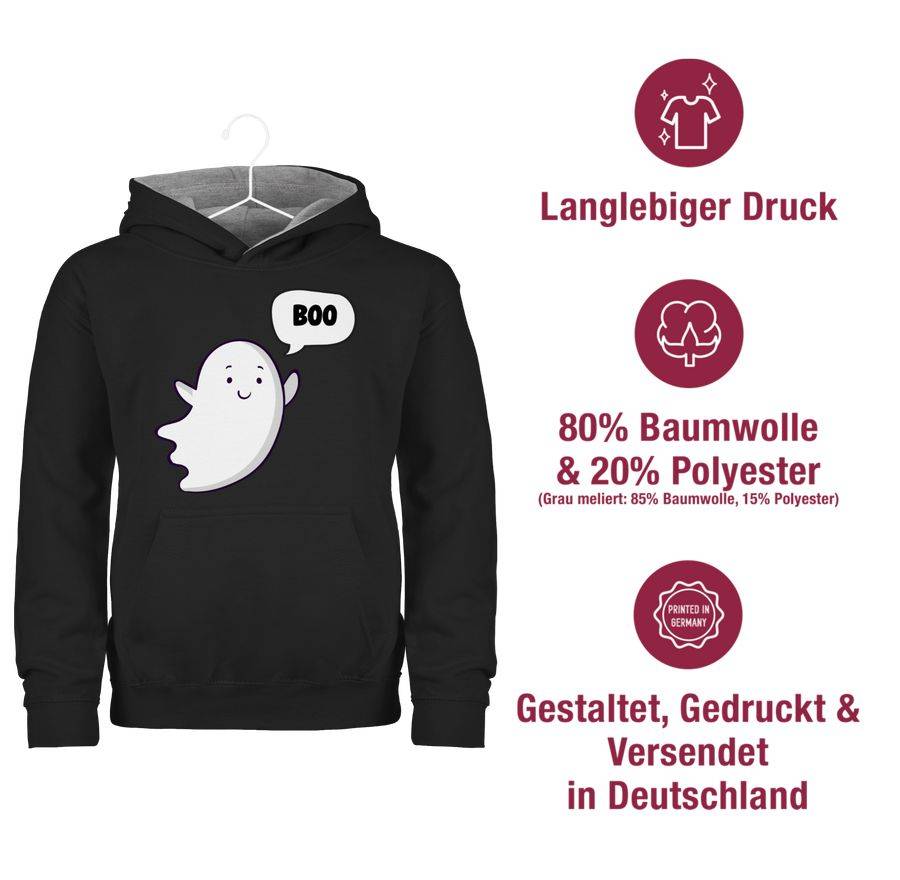Shirtracer Süßer Kleiner Geist Geister Gespenst Ghost: Tshirt Rucksack Shirtracer
