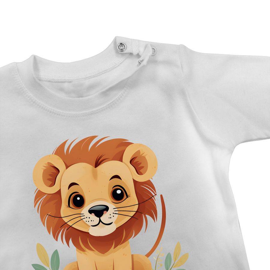 Shirtracer Süßer Löwe Wildtiere König Der Tiere Lion: T-Shirt Gym Bag Shirtracer