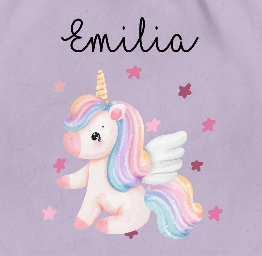 Shirtracer Süßes Einhorn Sweet Unicorn: Tshirt Rucksack Shirtracer