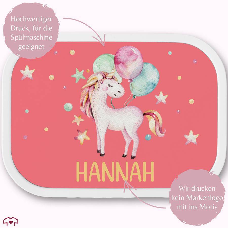 Shirtracer Süßes Einhorn Unicorn Mädchen: T-Shirt Gym Bag Shirtracer