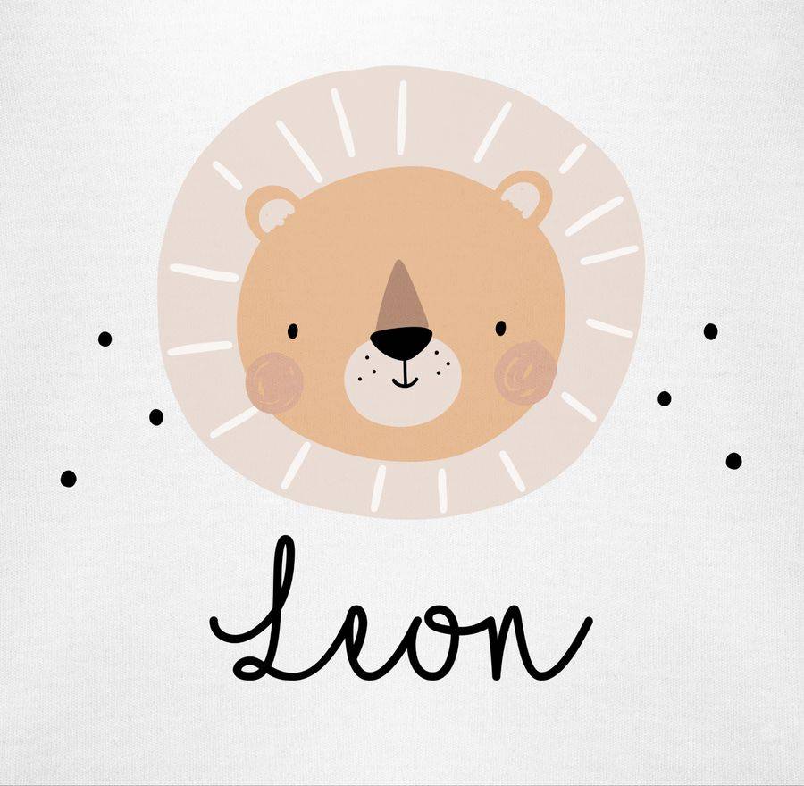 Shirtracer Süßes Löwenmotiv Löwe Löwen König Der Tiere Shirts & Mehr Shirtracer