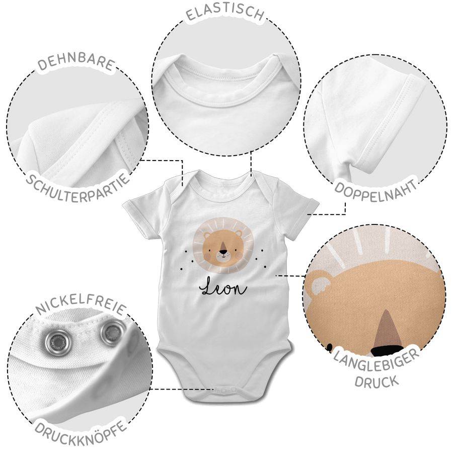 Shirtracer Süßes Löwenmotiv Löwe Löwen König Der Tiere Shirts & Mehr Shirtracer