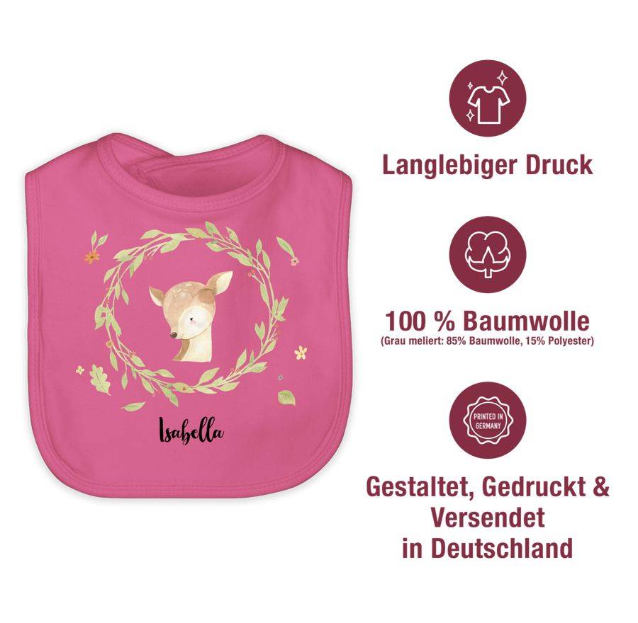 Shirtracer Süßes Reh Name Geschenk Geschenkidee: Tshirt Rucksack Shirtracer